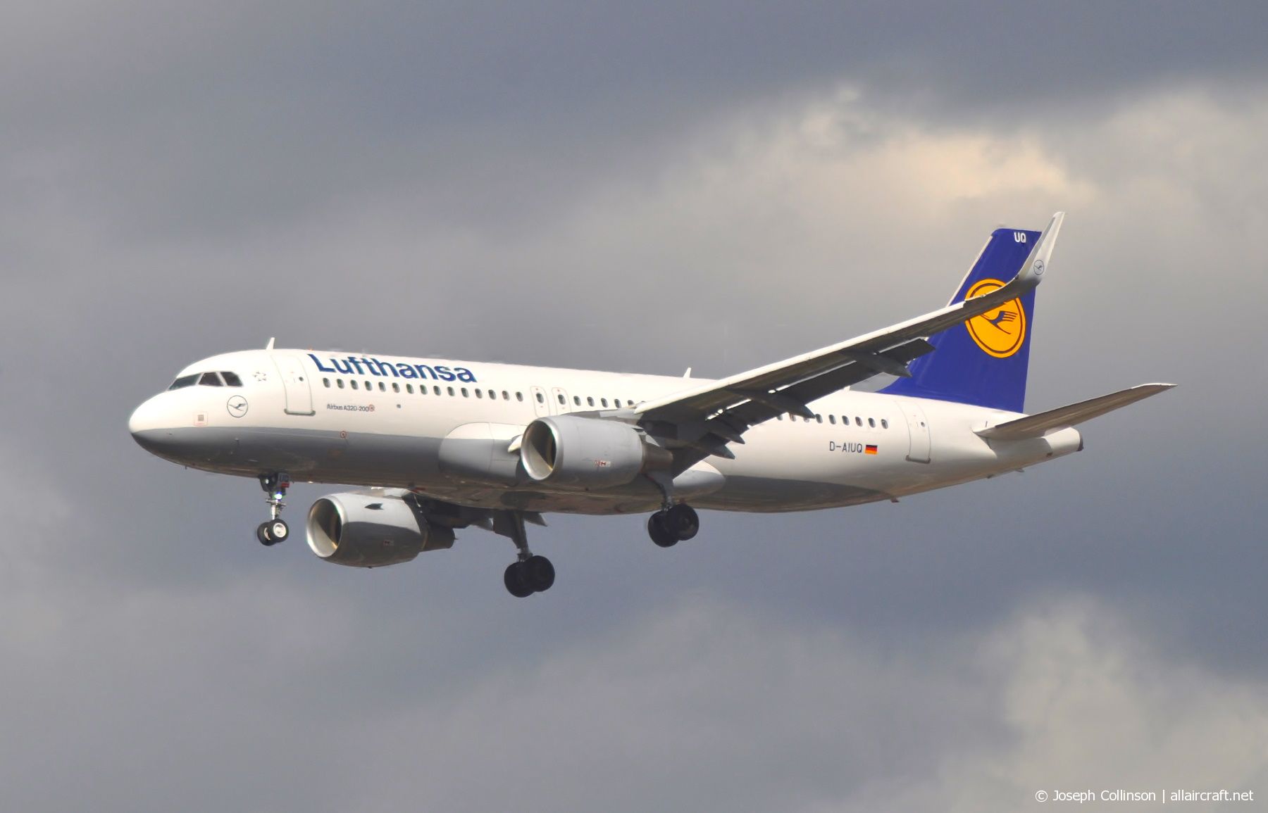 D-AIUQ (6947) 2016 Airbus A320-214(WL)