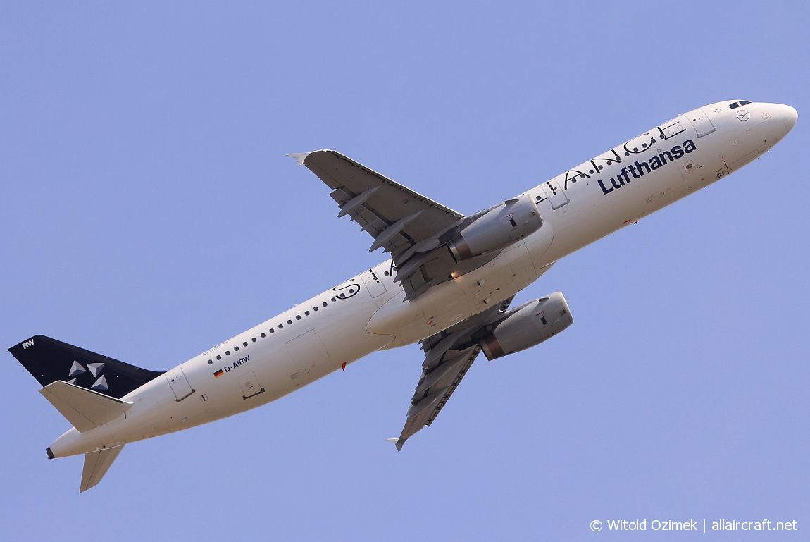 D-AIRW (699) 1997 Airbus A321-131