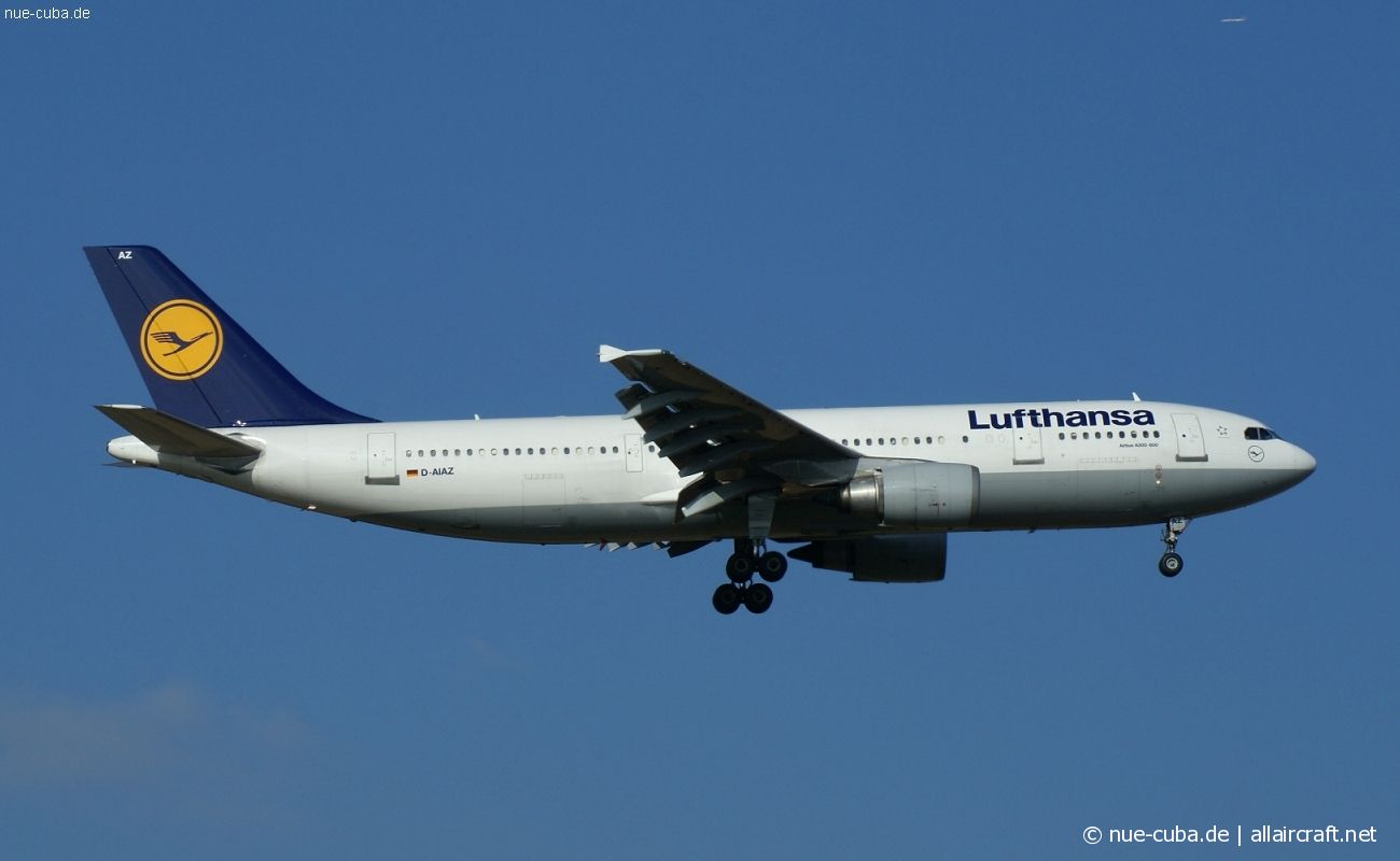 D-AIAZ (701) 1993 Airbus A300B4-605R