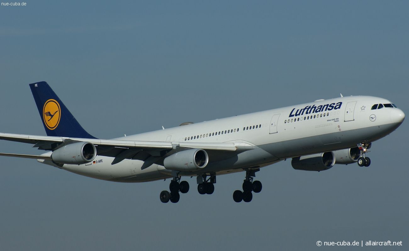 D-AIFE (434) 2001 Airbus A340-313