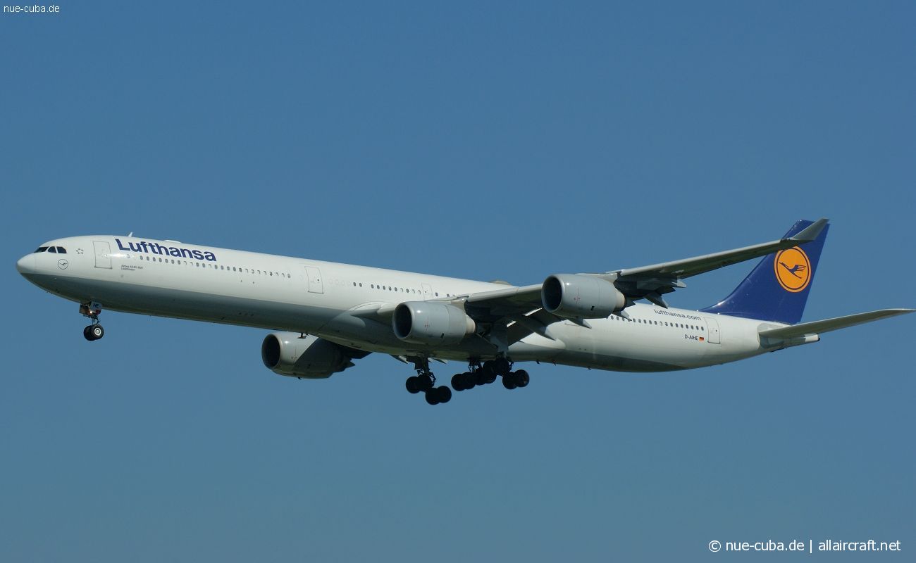 D-AIHE (540) 2003 Airbus A340-642