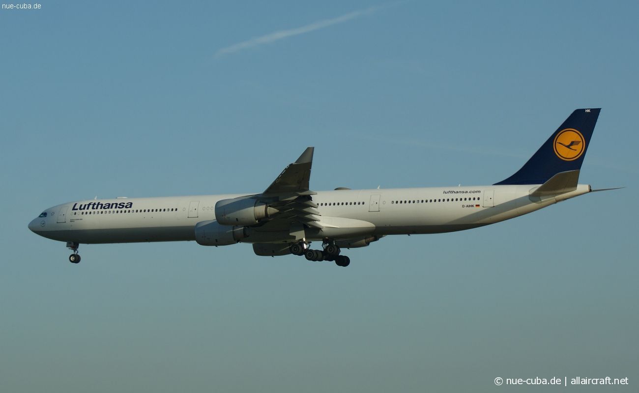 D-AIHK (580) 2004 Airbus A340-642