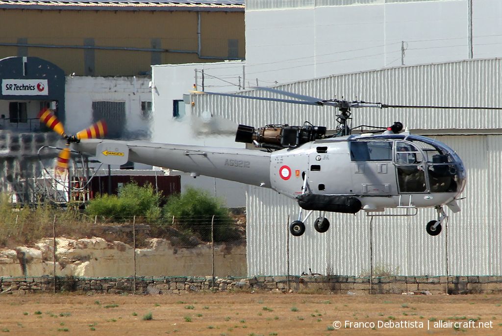 AS9212 (2315) 1976 Aérospatiale SA 316B Alouette III