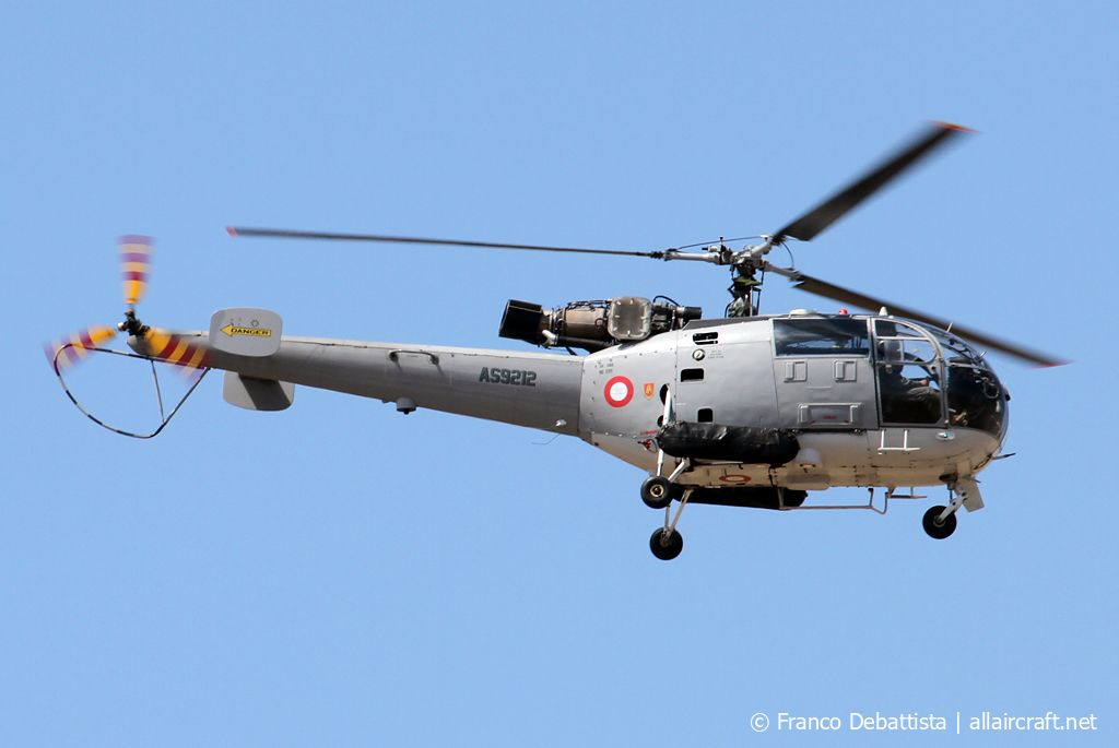 AS9212 (2315) 1976 Aérospatiale SA 316B Alouette III