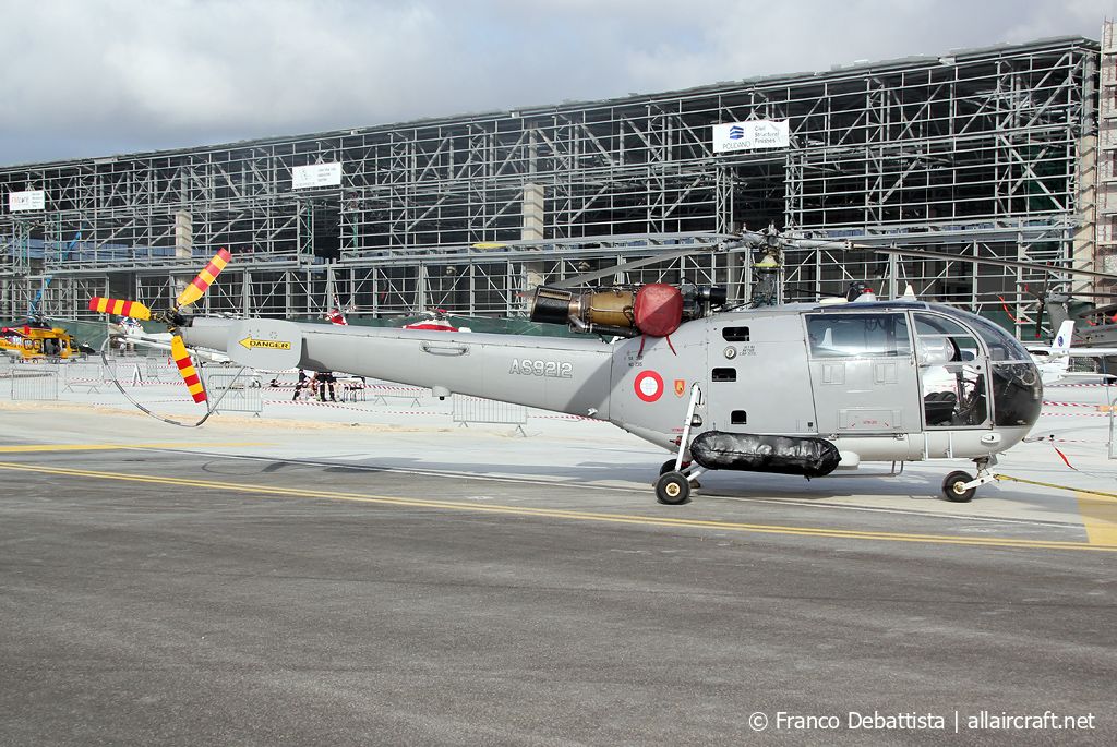 AS9212 (2315) 1976 Aérospatiale SA 316B Alouette III