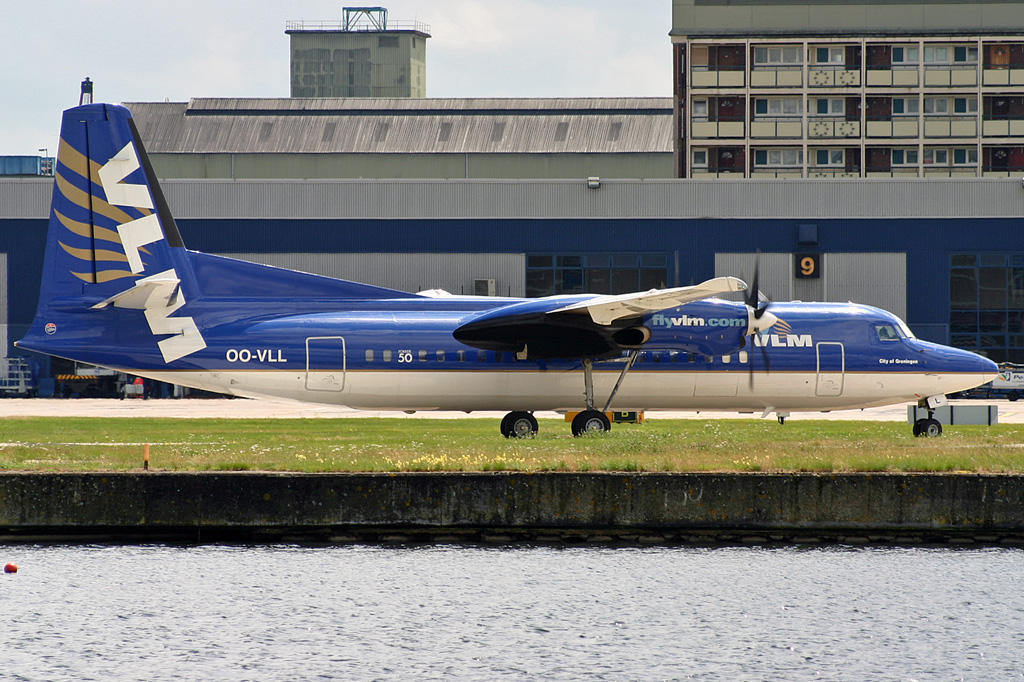 OO-VLL, (cn 20144), Fokker 50