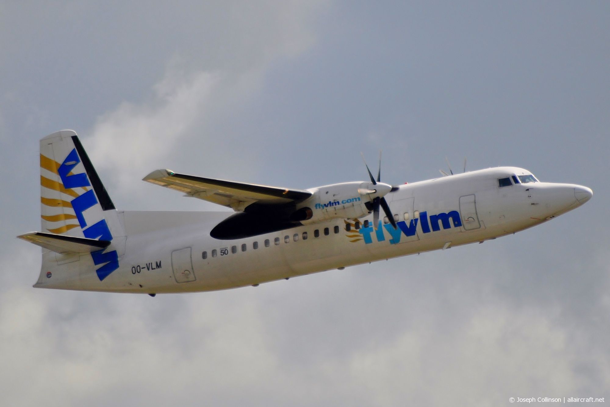 OO-VLM (20135) Fokker 50
