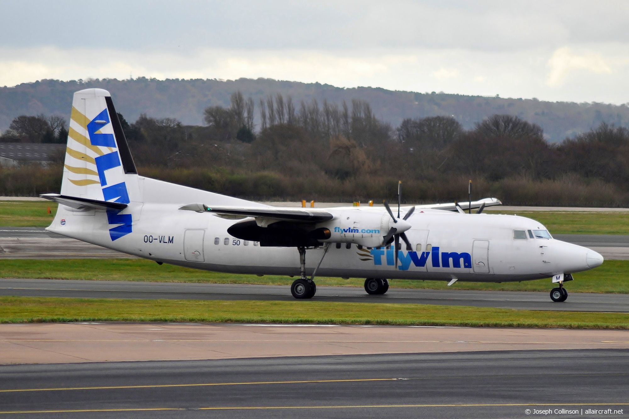 OO-VLM (20135) Fokker 50