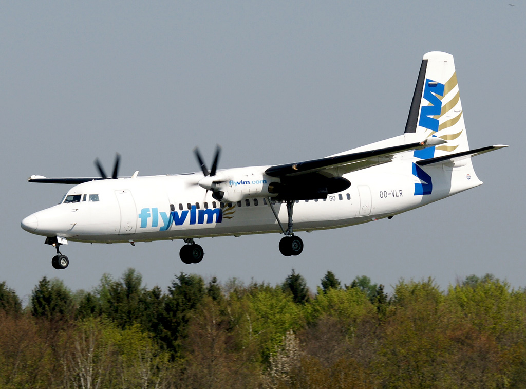 OO-VLR (20121) 1988 Fokker 50