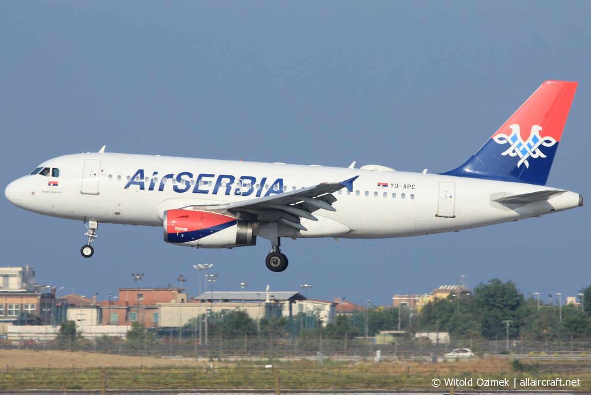 YU-APC · Airbus A319-131 · (FCO / LIRF)