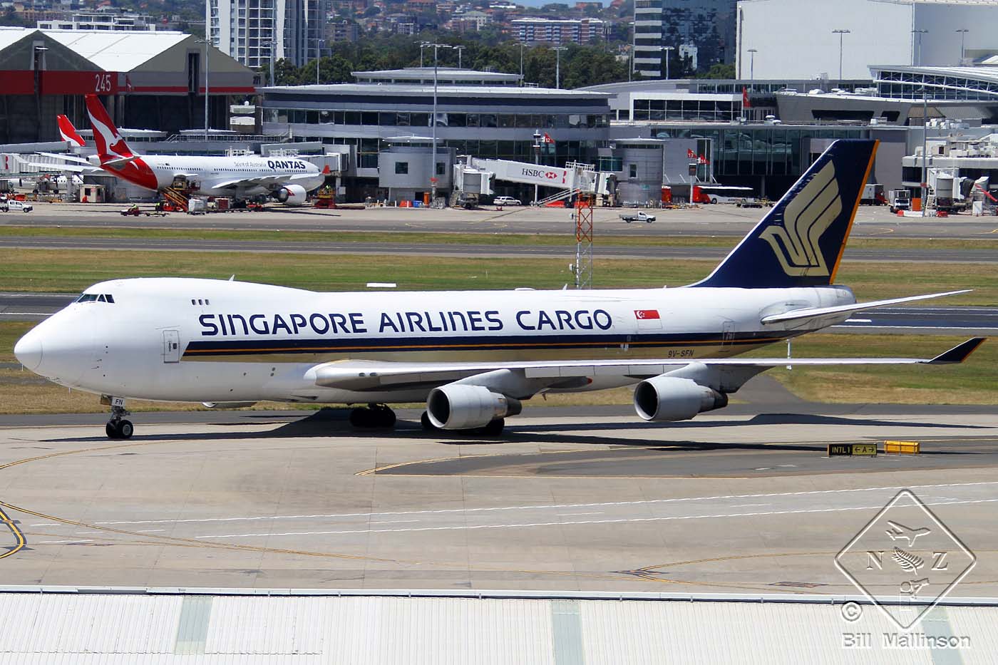 9V-SFN · Boeing 747-412F · (SYD / YSSY)