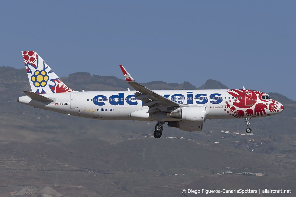 HB-JLT (5518) 2013 Airbus A320-214(WL)