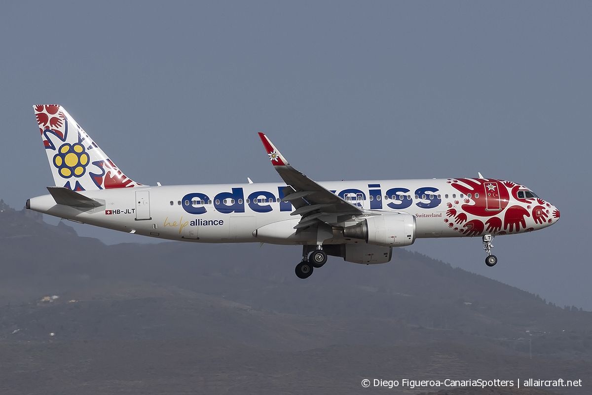 HB-JLT (5518) 2013 Airbus A320-214(WL)