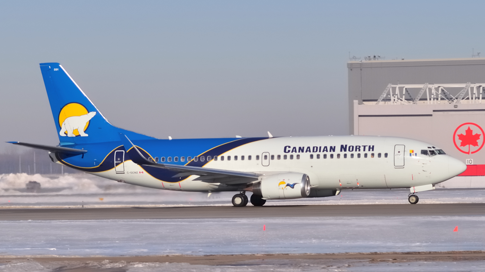C-GCNZ, (cn 38664), Boeing 737-36Q