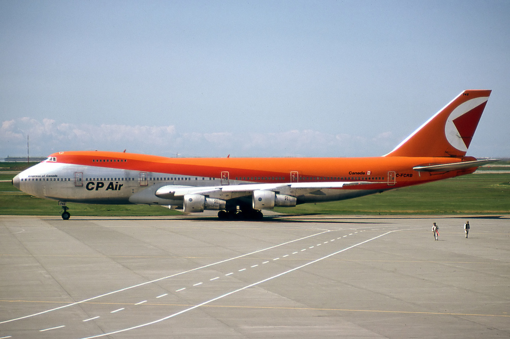 C-FCRB, (20802) Boeing 747-217B