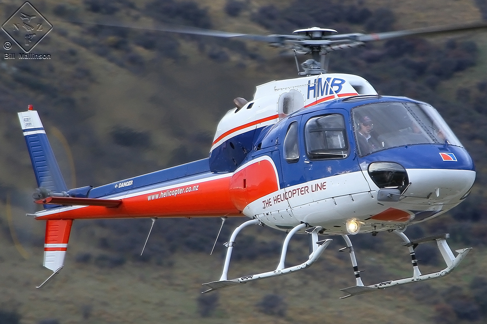 ZK-HMB (5016) 1981 Aerospatiale AS 355F1 Ecureuil 2