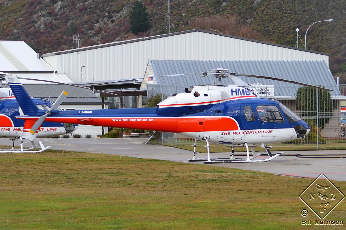 ZK-HMB (5016) 1981 Aerospatiale AS 355F1 Ecureuil 2