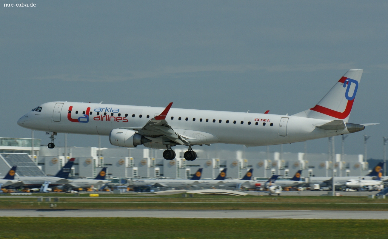 4X-EMA (cn 19000172) Embraer 190-200LR