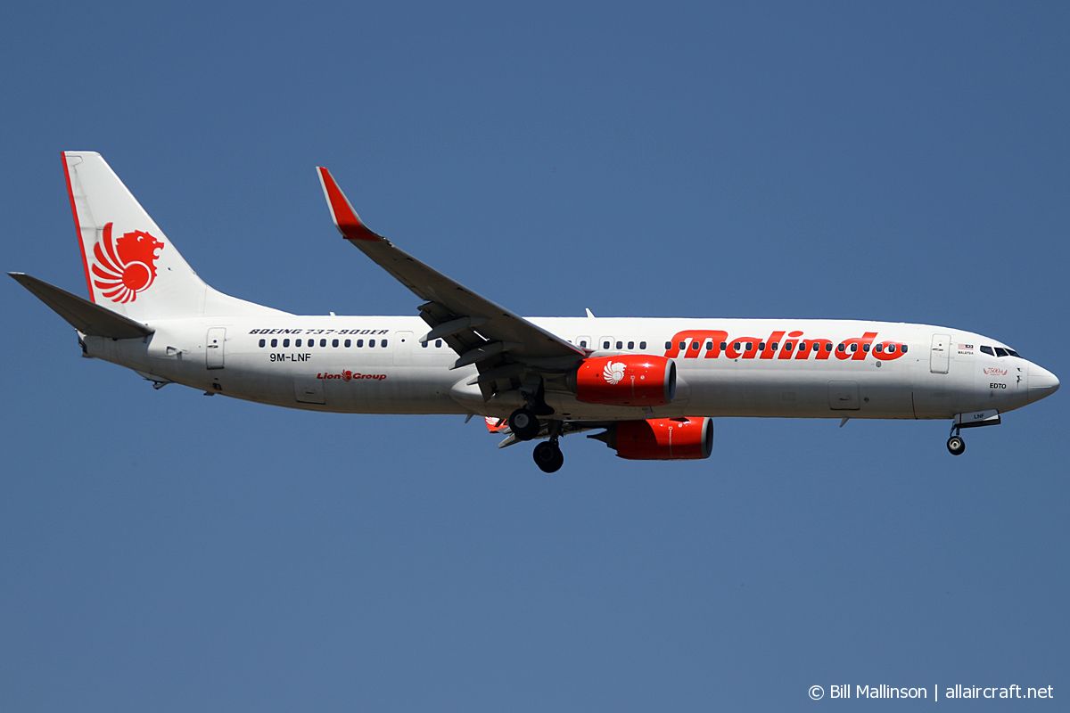 9M-LNF (38687) 2013 Boeing 737-9GPERWL