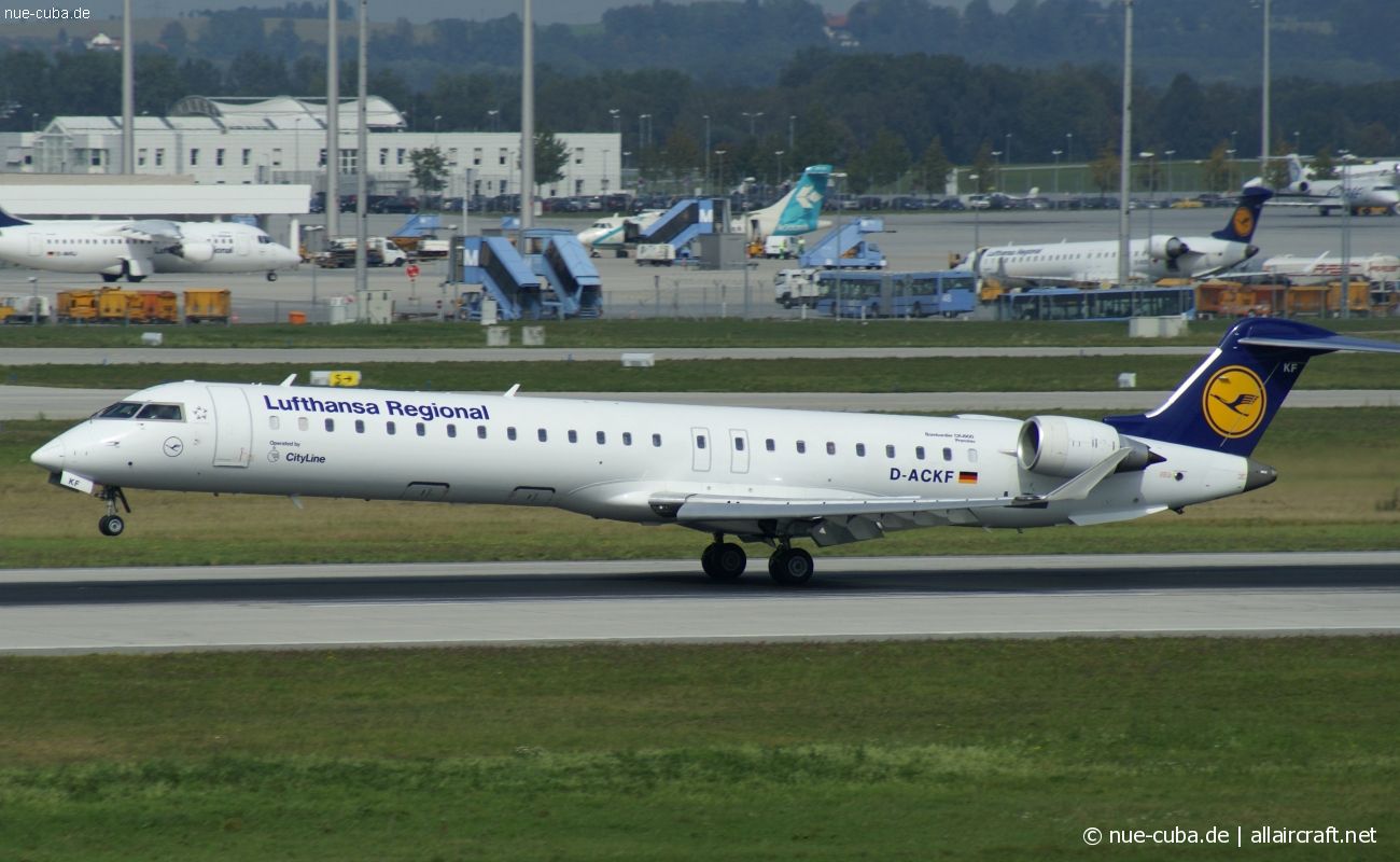 D-ACKF · Bombardier CRJ-900LR · (MUC / EDDM)