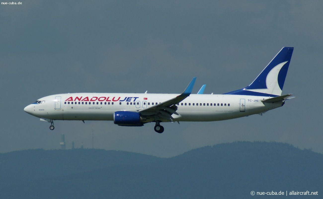 TC-JHI (35092) 2007 Boeing 737-8FH(WL)