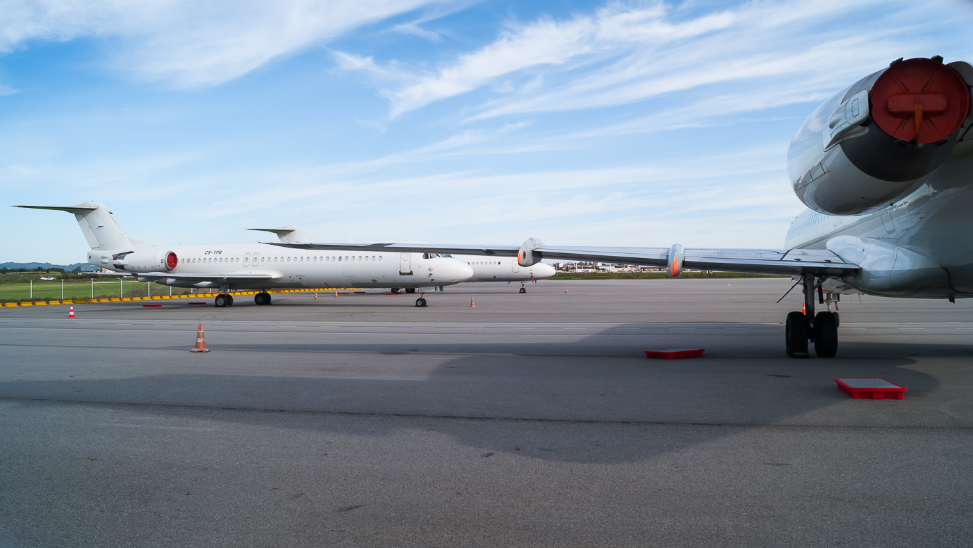 CS-TPD · Fokker 100 · (OPO / LPPR)