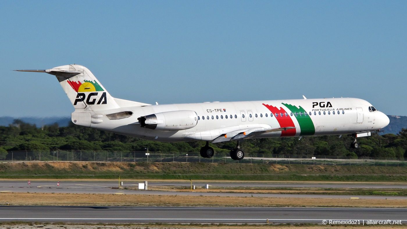 CS-TPE (11342) 1991 Fokker 100