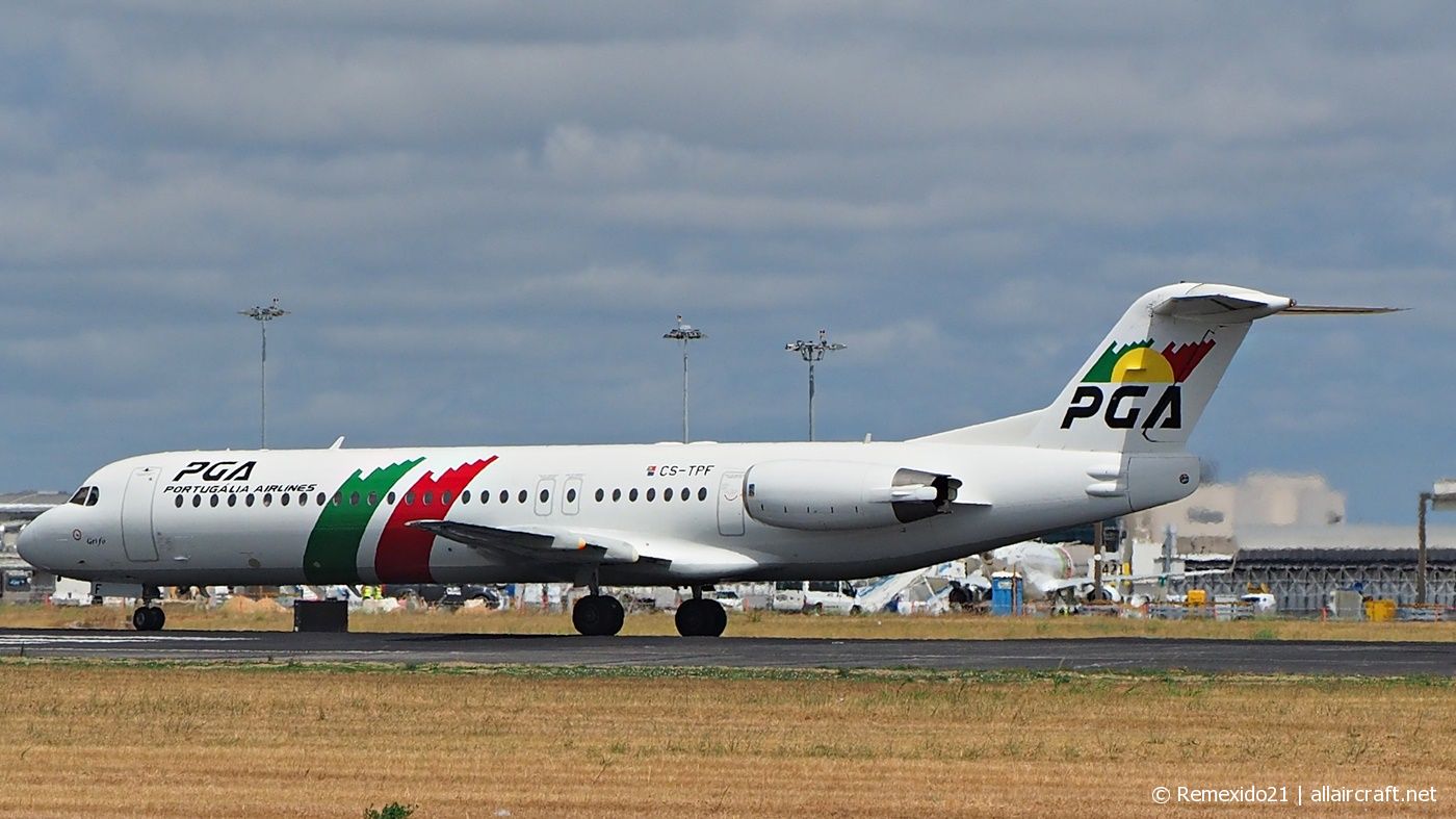 CS-TPF (11258) 1989 Fokker 100