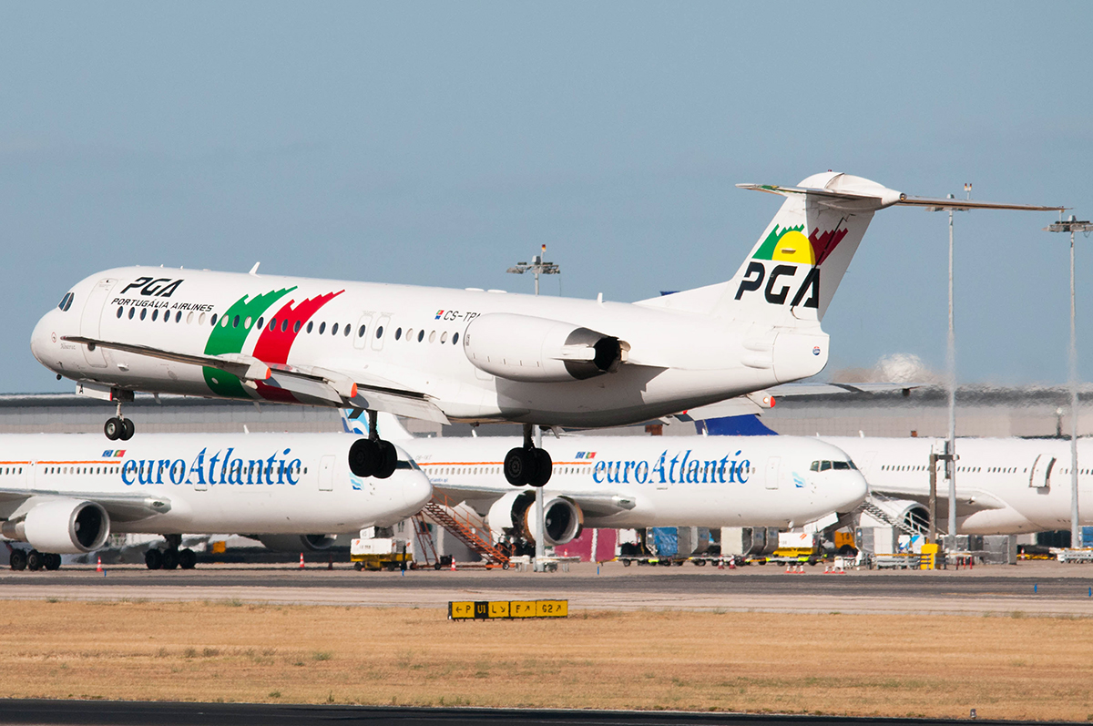 CS-TPA (11257) 1989 Fokker 100