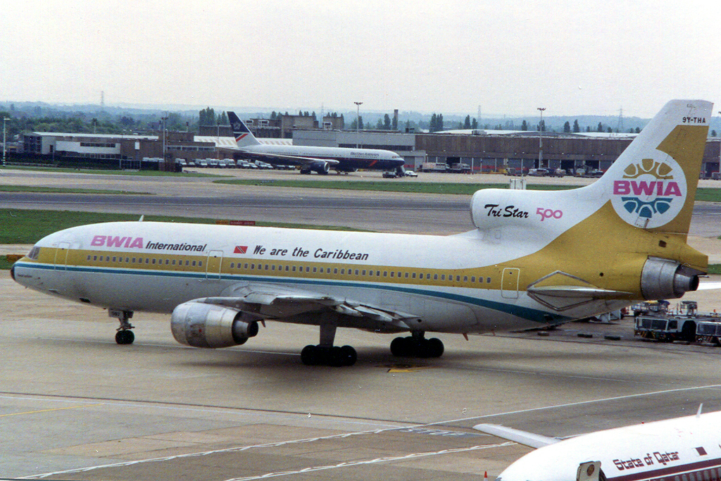 9Y-THA, (cn 193G-1222) Lockheed L-1011-500