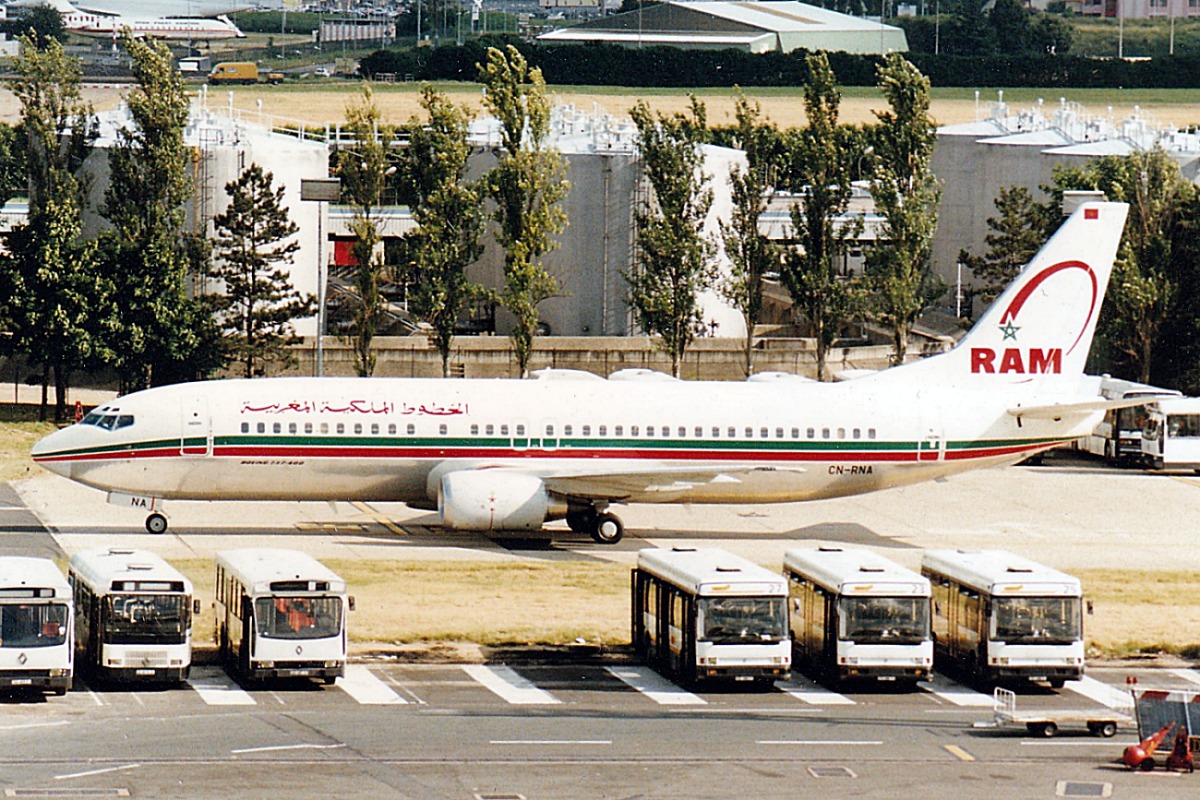 CN-RNA · Boeing 737-4B6 · ORY / LFPO