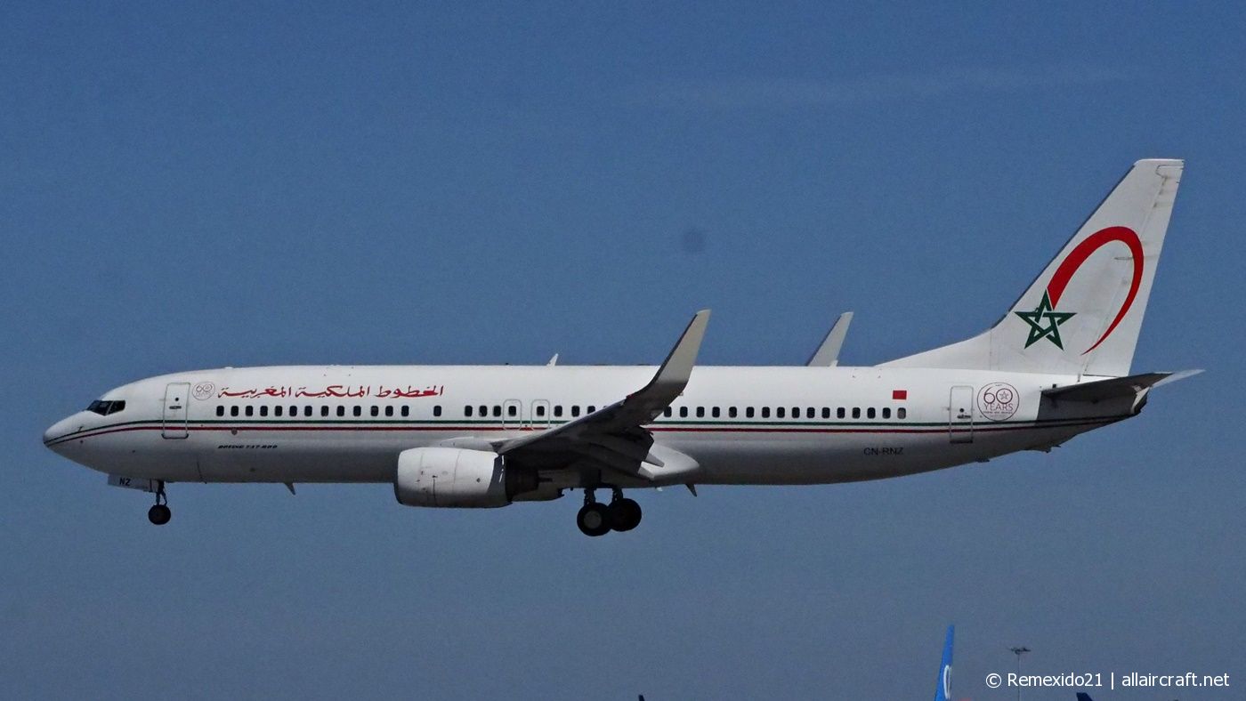 CN-RNZ (33058) 2003 Boeing 737-8B6(WL)