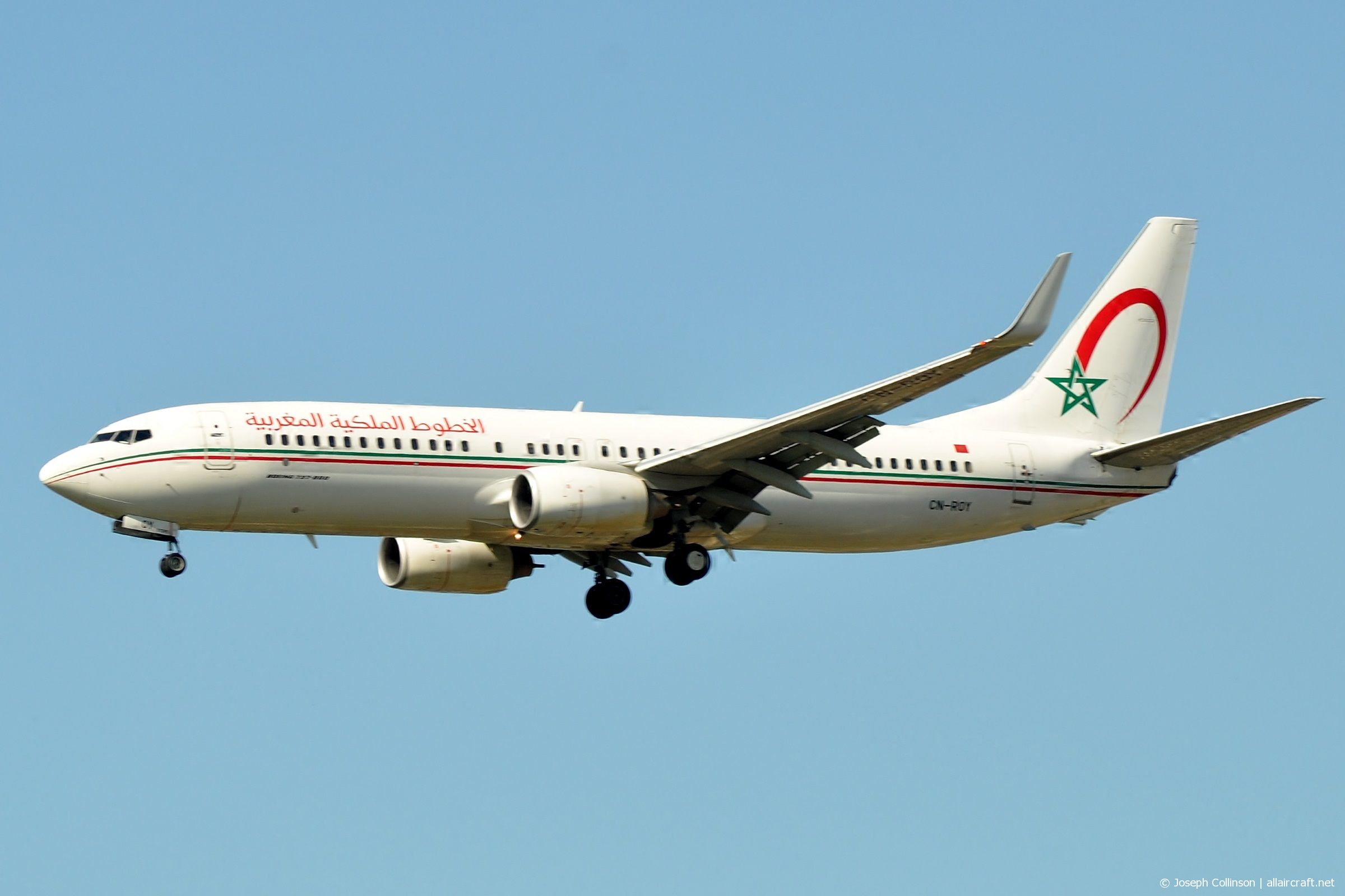 CN-ROY (33070) 2010 Boeing 737-8B6(WL)
