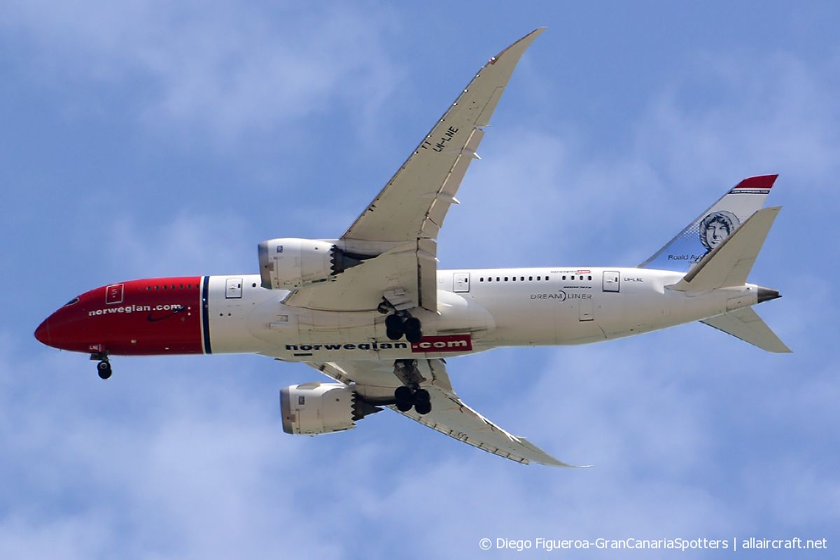 LN-LNE (34796) 2014 Boeing 787-8 Dreamliner