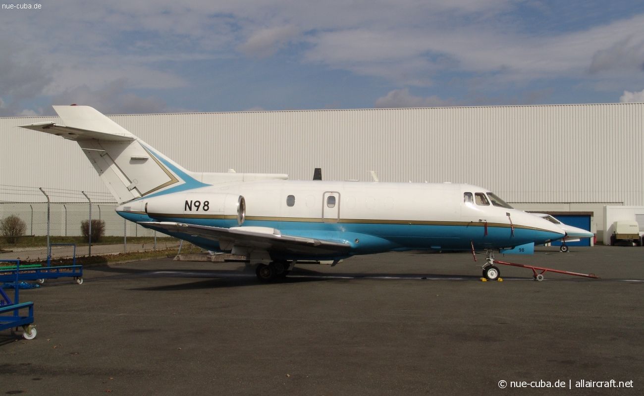 N98 (258156) 1989 British Aerospace BAe-125 Series 800A