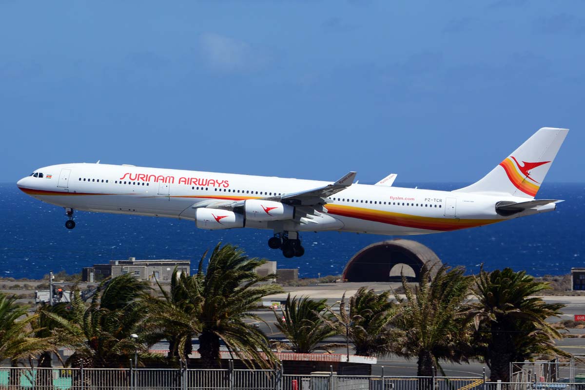 PZ-TCR (242) 1998 Airbus A340-313