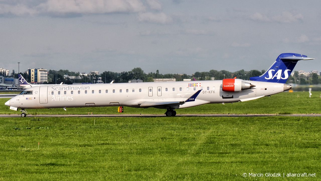 OY-KFK (15244) 2009 Bombardier CRJ-900 LR