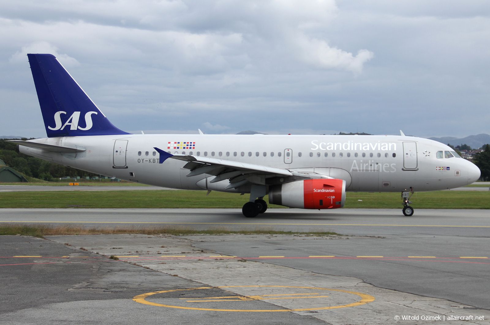 OY-KBT (3292) 2007 Airbus A319-131
