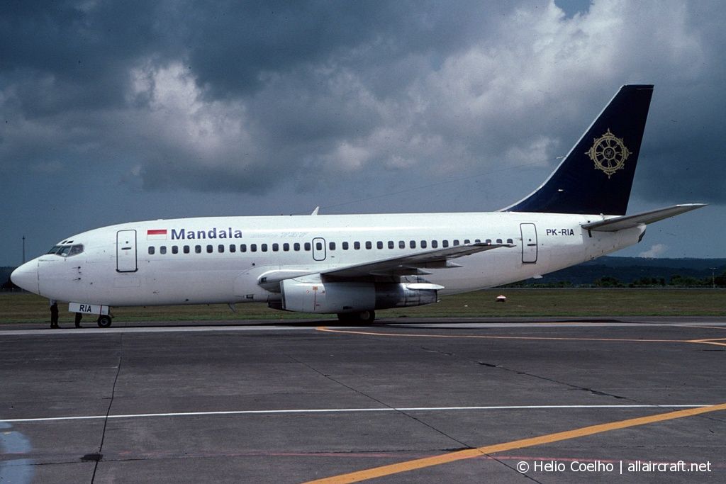 PK-RIA (21357) 1977 Boeing 737-2P6(A)