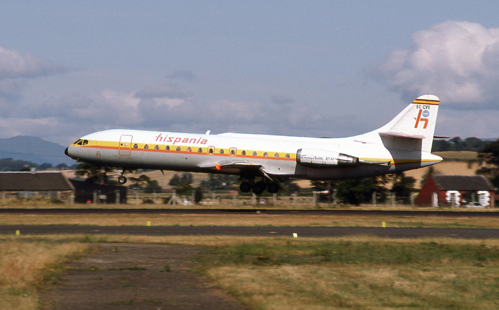 EC-CYI · Sud Aviation SE-210 Caravelle 10B1R · (GLA / EGPF)