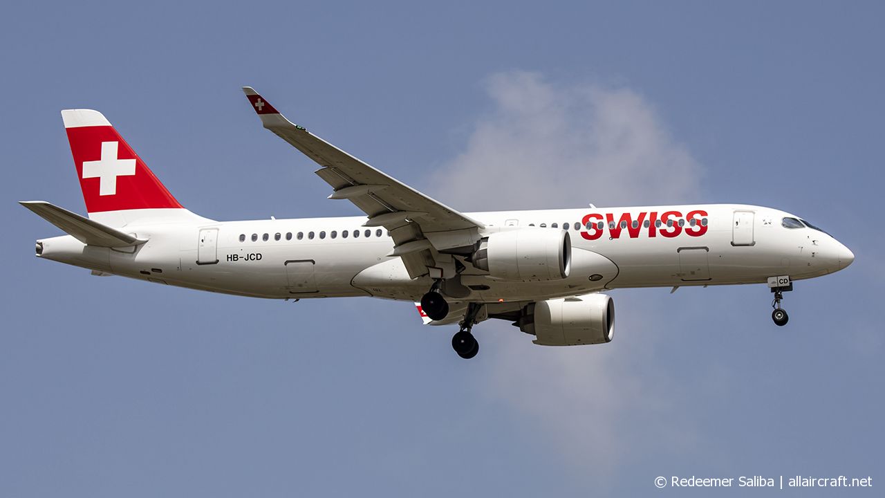 HB-JCD (55013) 2017 Bombardier CSeries CS300