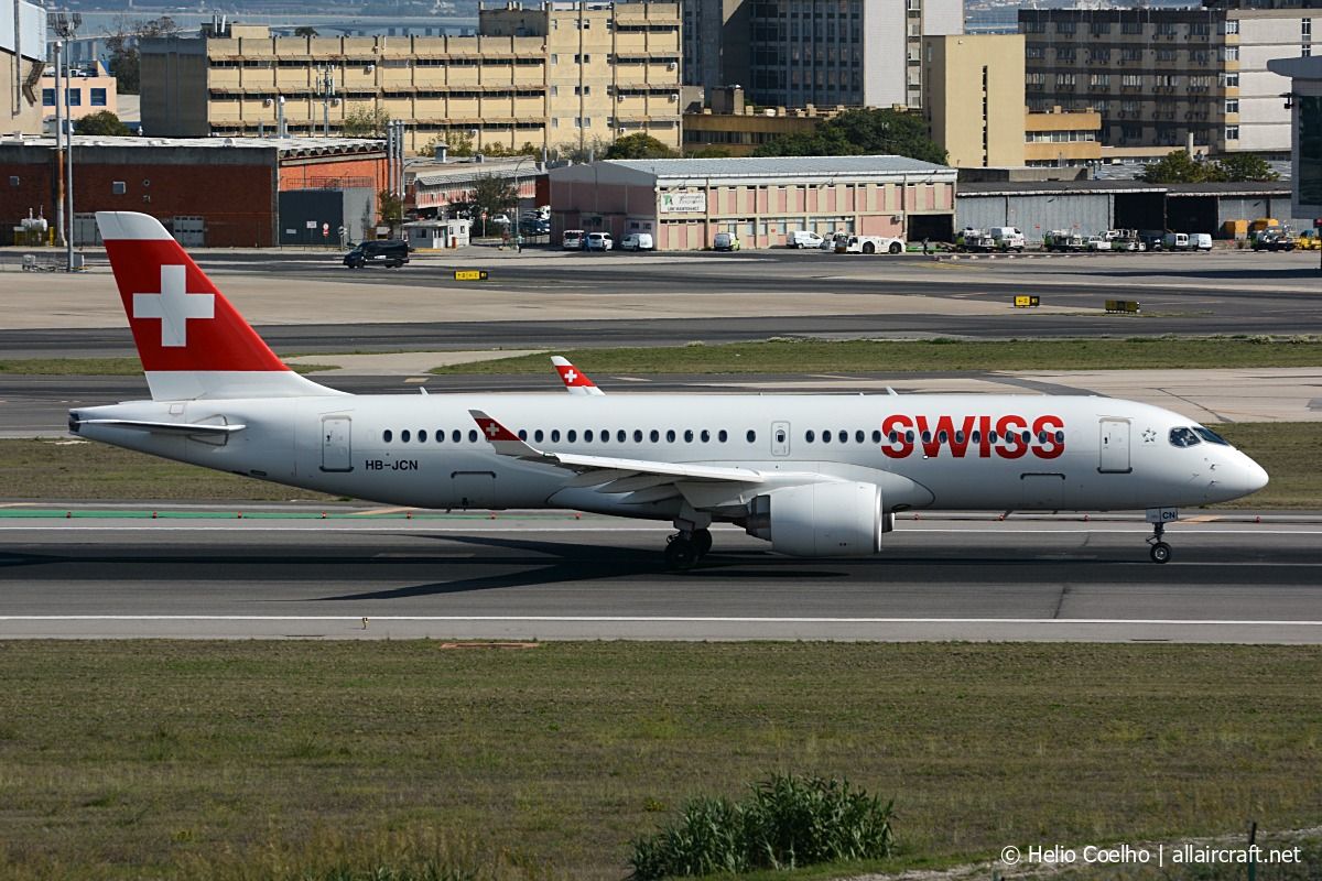 HB-JCN (55032) 2018 Bombardier CSeries CS300