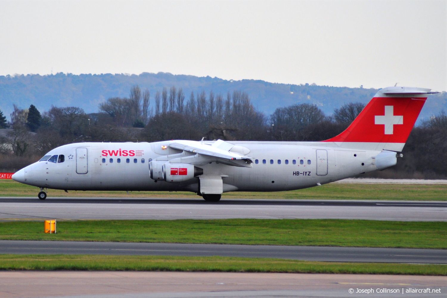 HB-IYZ (E3338) 1998 British Aerospace Avro RJ100