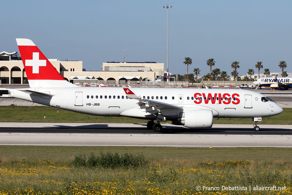 HB-JBB (50011) 2016 Bombardier CS100