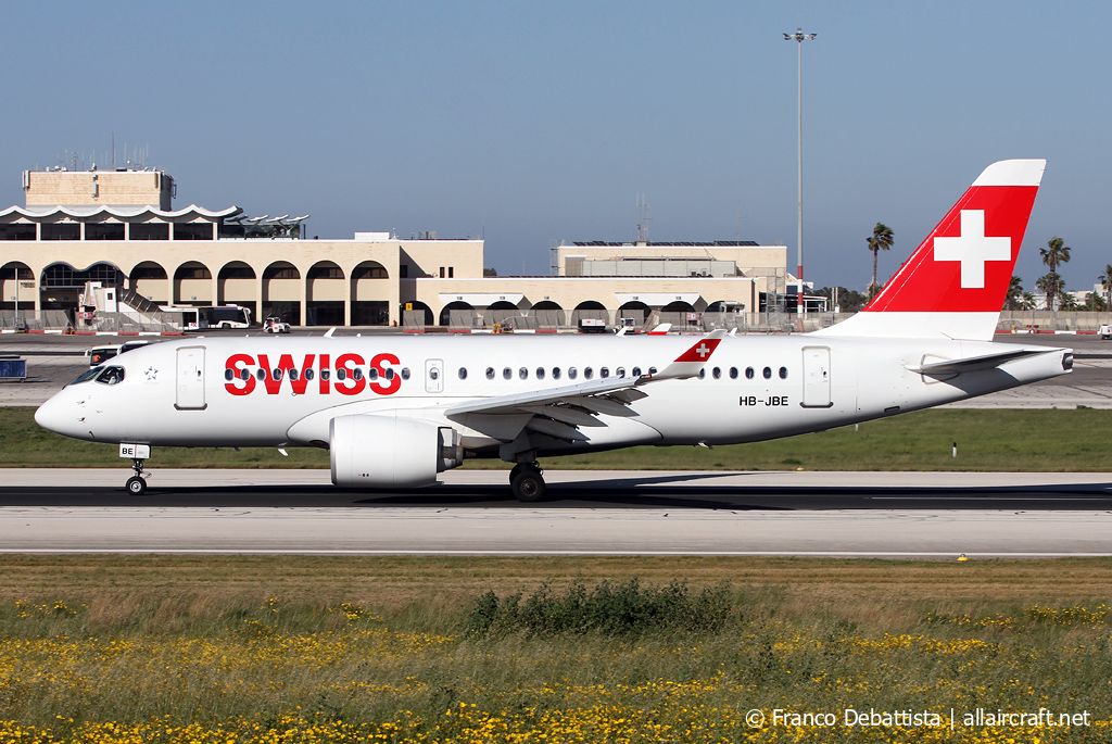 HB-JBE (50014) 2016 Bombardier CSeries CS100
