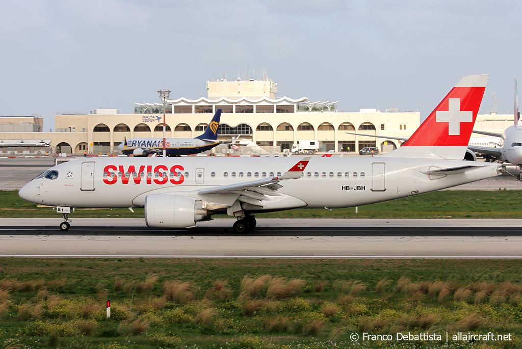 HB-JBH (50017) 2017 Bombardier CSeries CS100