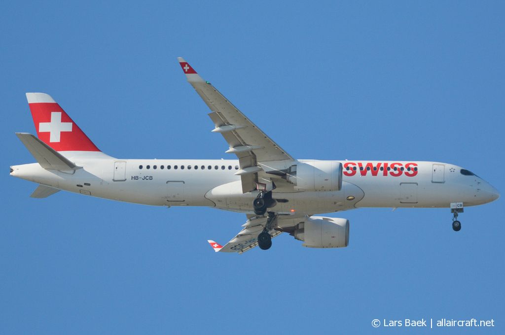 HB-JCB (55011) 2017 Bombardier CSeries CS300