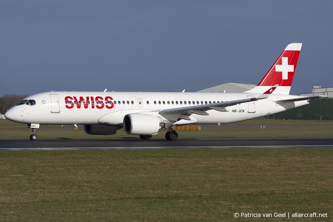HB-JCK (55027) 2018 Bombardier CSeries CS300