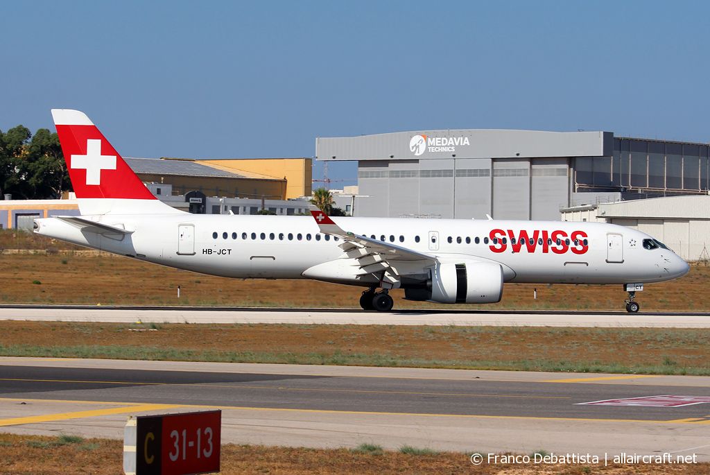 HB-JCT (55046) 2018 Airbus A220-300