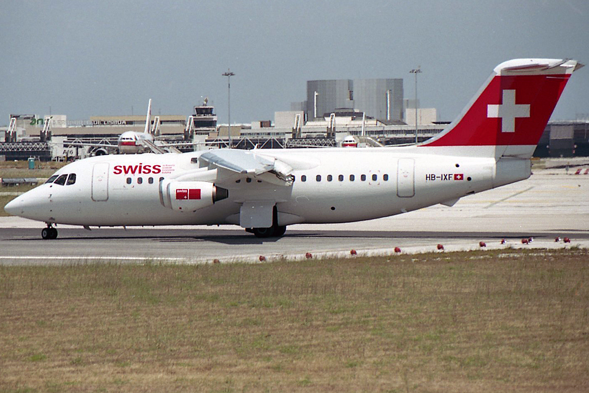 HB-IXF (E02226) British Aerospace Avro RJ85